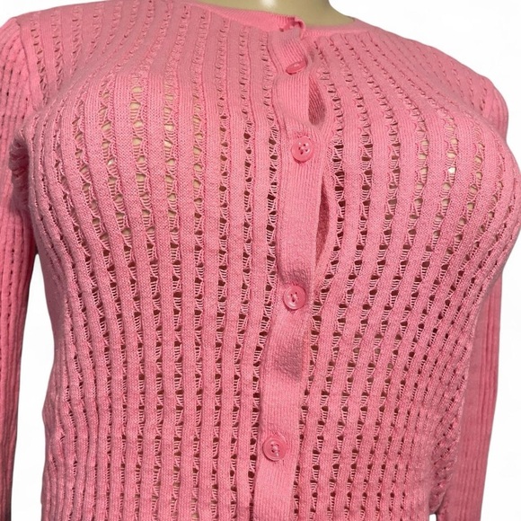 GAP Pink Women's Cardigan Sweater - Picture 2 of 3
